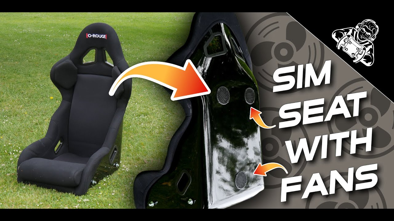 O Rouge Cold Fusion ventilated Sim Racing bucket seat review Laurence Dusoswa